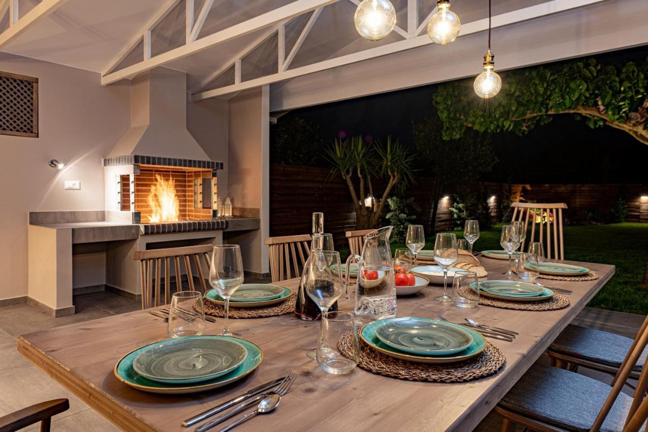 Aigli Villa Áyios Kírikos Exterior foto